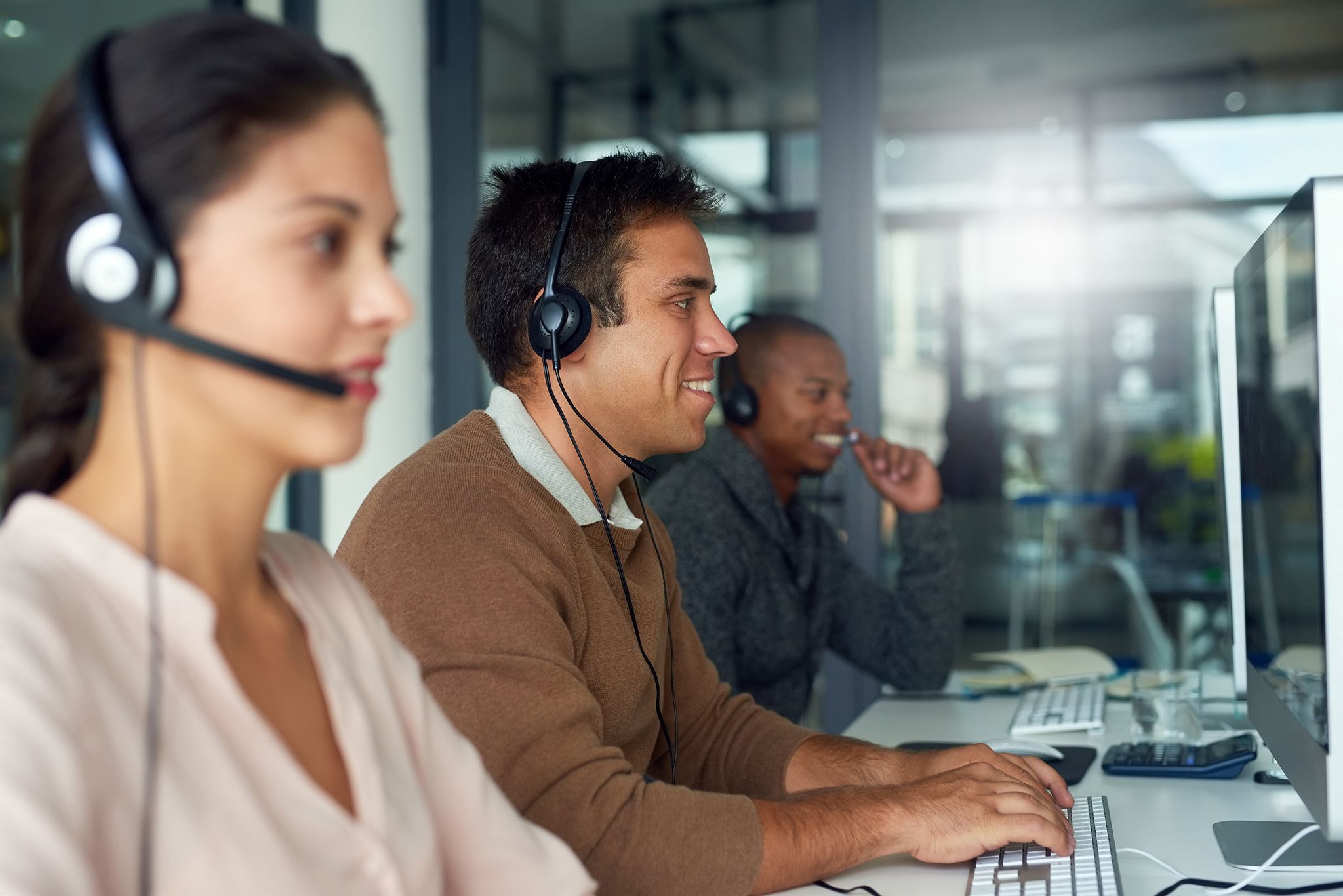 Image of customer support representative